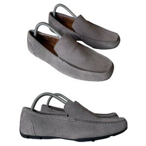 Alfani Kendric Men's Textured Driving Loafer Shoes Size 10